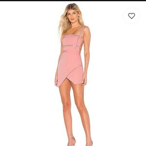 x Naven Elise Dress in Light Salmon NBD